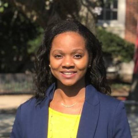 Profile headshot photo of Daphne B. Bernard, PharmD, RPh.