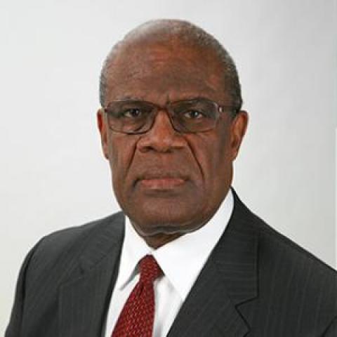 Profile headshot photo of Donald Kortright Davis.