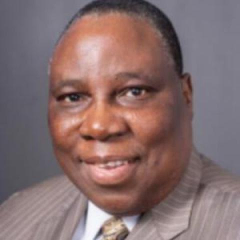 Profile headshot photo of Emmanuel Oyekanmi Akala, R.Ph., Ph.D..