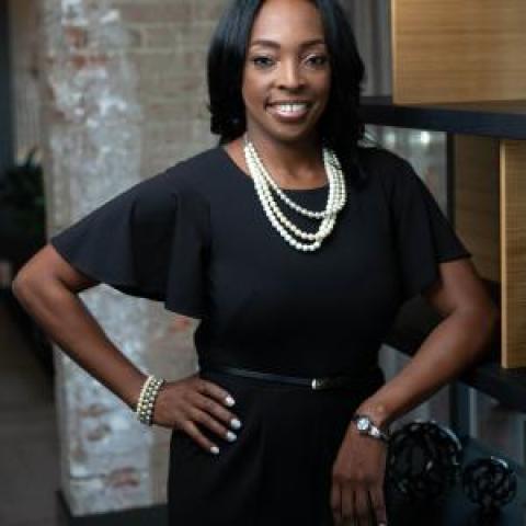Profile headshot photo of Mercedes E. Ebanks.