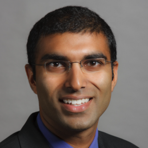Profile headshot photo of Karthik Balasubramanian, DBA.