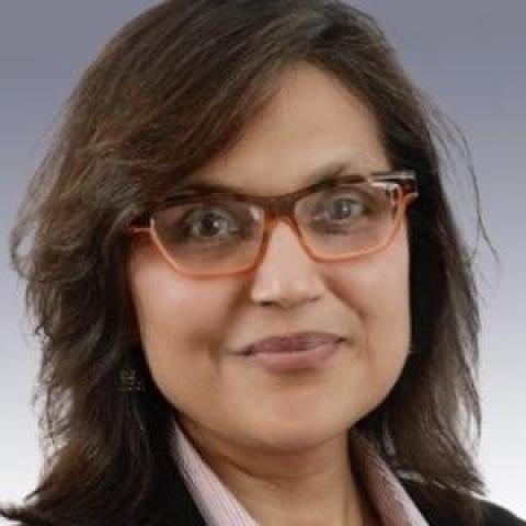 Profile headshot photo of Rajni Goel.