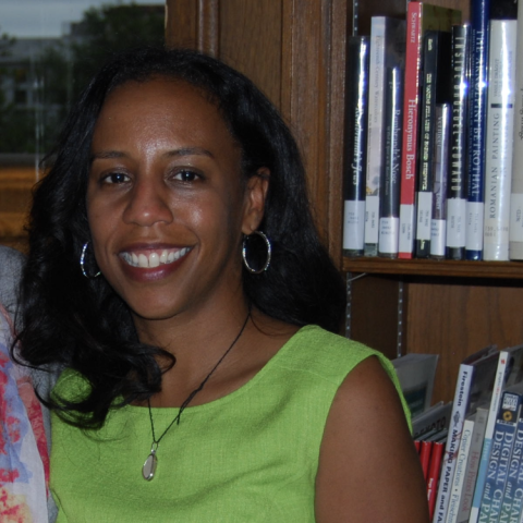 Profile headshot photo of Ericka Blount.
