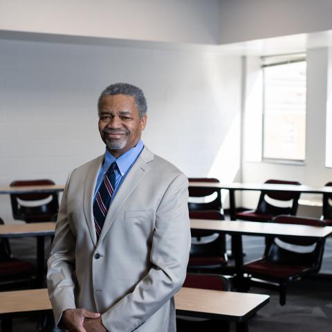 Profile headshot photo of Anthony Jerome Anderson, PHD.