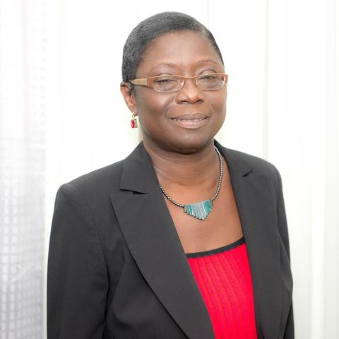 Profile headshot photo of Elizabeth Asiedu, PhD.