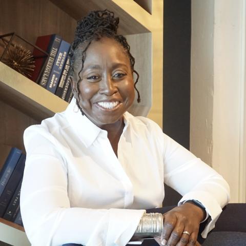 Profile headshot photo of Renee K. Harrison.