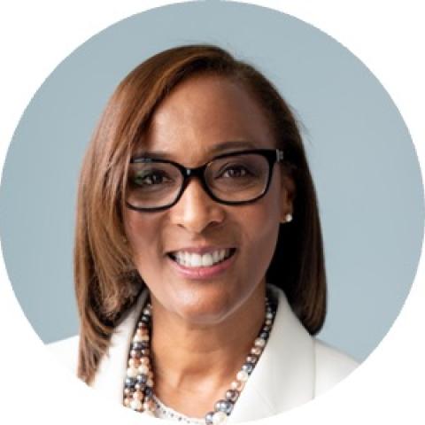 Profile headshot photo of Sharon Strange Lewis, MBA.