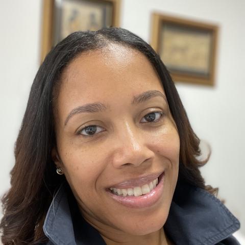 Profile headshot photo of Charice M. Thompson, MILS.