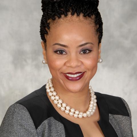 Profile headshot photo of Angel S. Byrd, M.D., Ph.D..