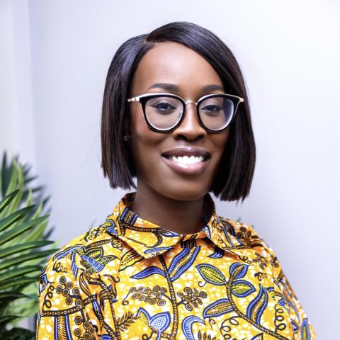 Profile headshot photo of Amy Yeboah Quarkume.