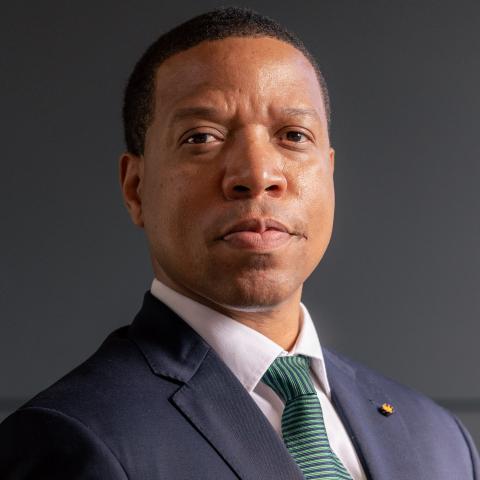 Profile headshot photo of Legand L Burge, III, PhD.