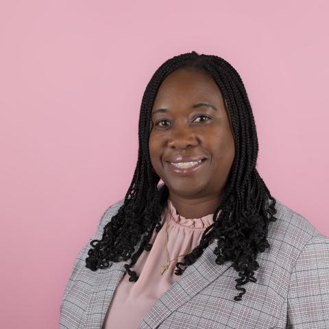 Profile headshot photo of Carolyn Alleyne Perry, MBA.