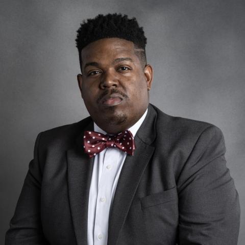 Profile headshot photo of Reginald Bowens.