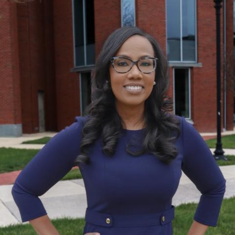 Profile headshot photo of Joyvina Evans, PhD MSPH MSA.