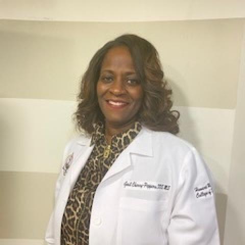 Profile headshot photo of Gail Cherry-Peppers, DDS, MS.