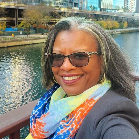 Profile headshot photo of Andrea S. Calloway.