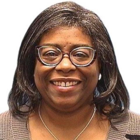 Profile headshot photo of Delisha Stewart, PhD.