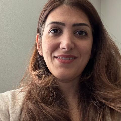 Profile headshot photo of Maryam Foroughi, MD FCAP Assistant Professor Department of Pathology .