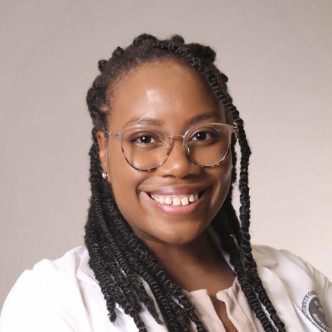 Profile headshot photo of Jordann-Mishael Lewis, MD.
