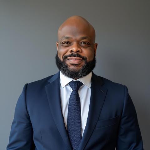 Profile headshot photo of Arvin D Sanders, PhD.