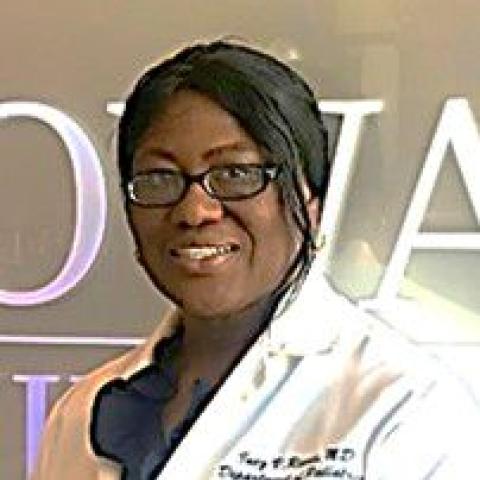 Profile headshot photo of Inez V. Reeves, MD.
