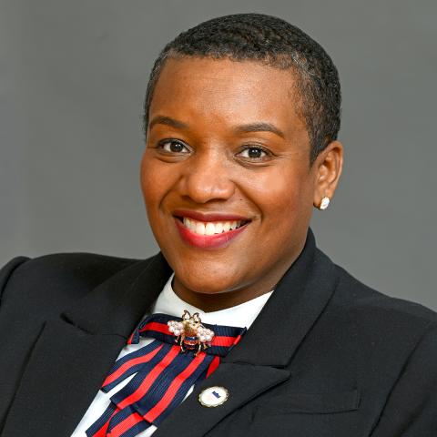Profile headshot photo of Leah Burgess, MDiv, MSW.