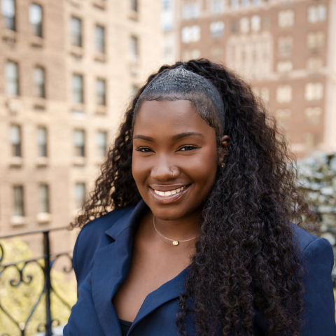 Profile headshot photo of Symone Campbell, PhD.