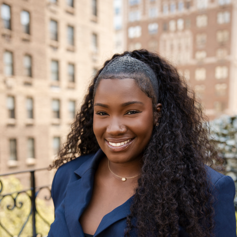 Profile headshot photo of Symone Campbell, PhD.