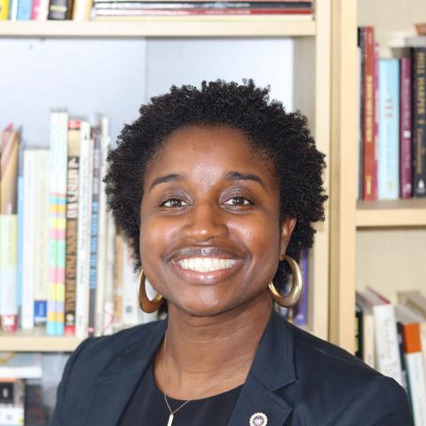 Profile headshot photo of Monique A. Major, PHD.