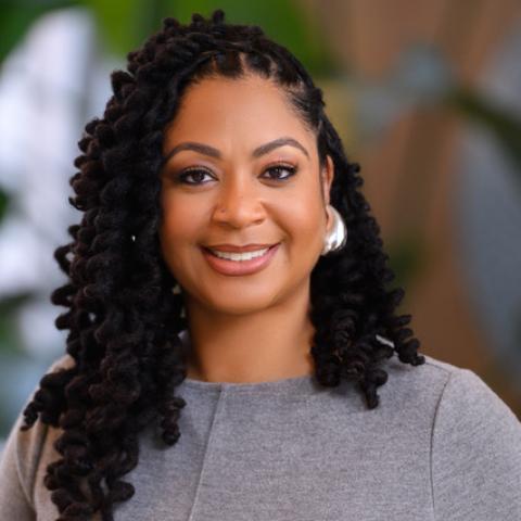 Profile headshot photo of Ja'Nelle Blocker, MD, ABOIM.