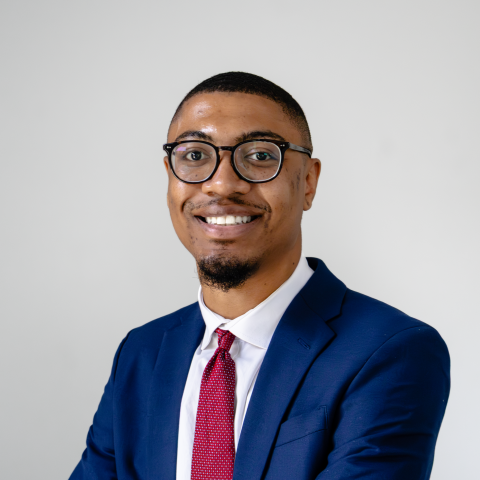 Profile headshot photo of Caleb Robinson.