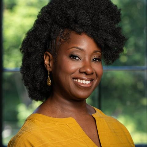 Profile headshot photo of Sosanya Jones.