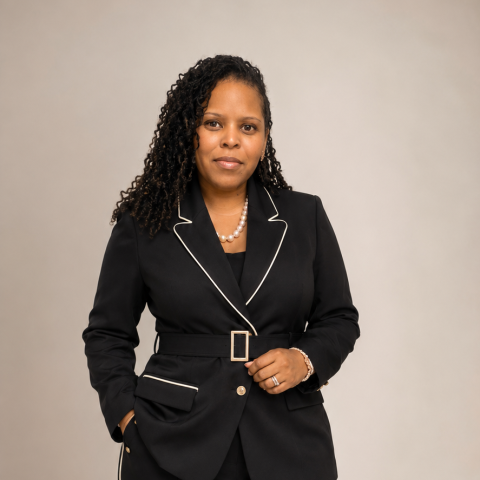 Profile headshot photo of Dominique Douglas Hendricks Douglas, D.B.A..
