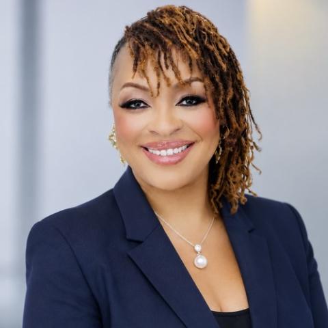 Profile headshot photo of Tarsha Banister, D.Min.
