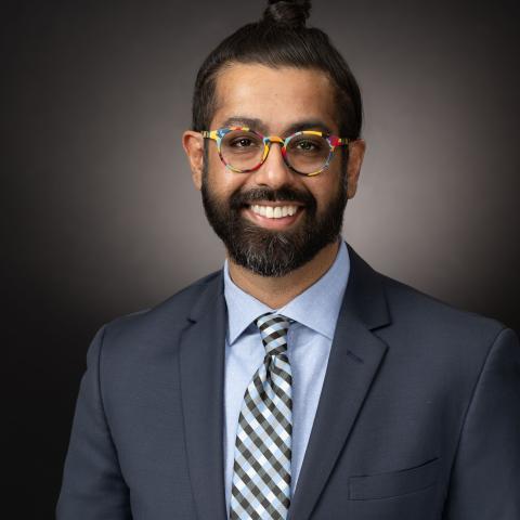 Profile headshot photo of Waris Husain, SJD.